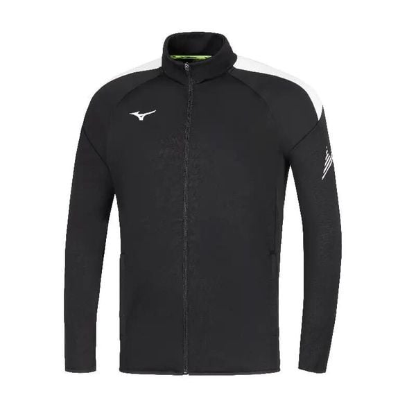 Kurtka z dresu Mizuno RB. Czarne kurtki męskie Mizuno, l, bez wzorów, z dresówki, sportowe, bez kaptura. Za 218.65 zł.