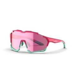 Okulary uniwersalne - VS002 - różowo-zielone - różowe lustrzane soczewki. Czerwone okulary przeciwsłoneczne damskie MAGICSHINE. Za 175.00 zł.