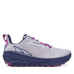 Buty do biegania Altra. Fioletowe obuwie sportowe damskie Altra, bez wzorów, bez zapięcia, do biegania. Za 459.99 zł.