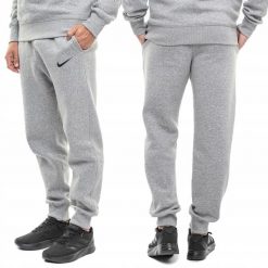Spodnie Dresowe Męskie Nike Park 26 Dresy Sportowe Bawełniane Joggery. Szare buty sportowe męskie Nike, m, bez wzorów, z bawełny, na fitness i siłownię. Za 154.99 zł.