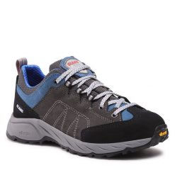 Trekkingi Olang. Czarne buty zimowe męskie Olang, bez wzorów, bez obcasa, bez zapięcia. Za 499.99 zł.