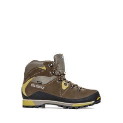 Buty trekkingowe męskie DOLOMITE ZERMATT GTX DATE brązowe. Brązowe buty zimowe męskie Dolomite, bez wzorów, bez obcasa, bez zapięcia. W wyprzedaży za 575.00 zł.