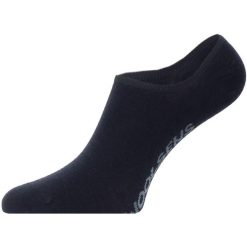 Skarpety merino FWF. Czarne skarpetki damskie LASTING, bez wzorów, z materiału. Za 81.00 zł.