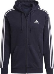 Adidas Bluza męska ADIDAS M 3S FL FZ HD S. Bluzy męskie Adidas, m, bez wzorów, bez ramiączek, bez kaptura. Za 222.25 zł.