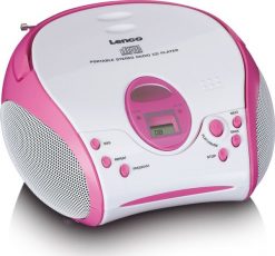 Radioodtwarzacz Lenco Lenco SCD-24kids pink. Różowe radia LENCO. Za 261.44 zł.