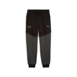 Spodnie dresowe Puma BMW MMS Tech. Czarne spodnie sportowe męskie Puma, m, bez wzorów, z dresówki. Za 380.50 zł.