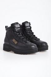 Sneakersy męskie VERSACE JEANS COUTURE. Buty zimowe męskie Versace Jeans Couture, bez wzorów, z jeansu, bez obcasa, bez zapięcia. Za 1,629.00 zł.