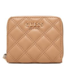 Portfel Guess. Brązowe portfele damskie Guess. Za 219.99 zł.