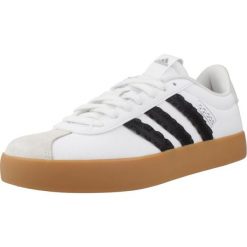 Buty ADIDAS VL COURT 3.0 Biały. Białe obuwie trekkingowe damskie Adidas, z tkaniny, bez zapięcia. Za 303.00 zł.