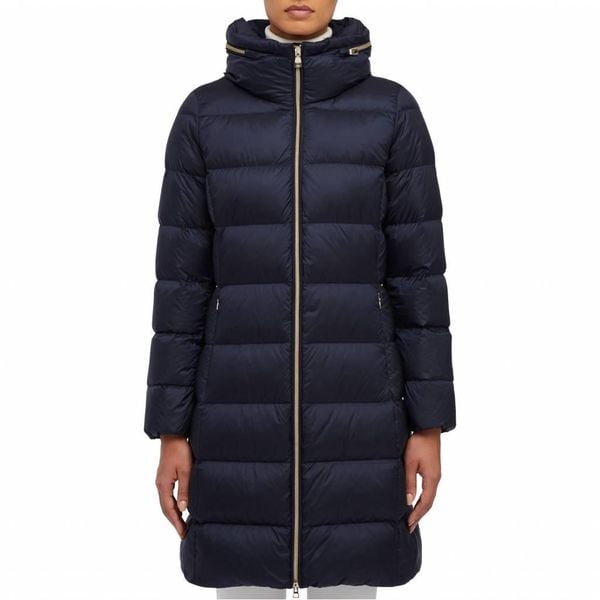 Kurtka GEOX W CHARLENE Niebieski. Niebieskie kurtki męskie Geox, bez wzorów, z tkaniny, bez kaptura. Za 674.99 zł.