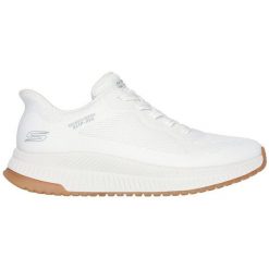 Buty sportowe damskie Skechers Bobs Squad 4 Stapl. Białe obuwie sportowe damskie Skechers, bez wzorów, bez zapięcia, trekkingowe, Skechers Sport. Za 390.00 zł.