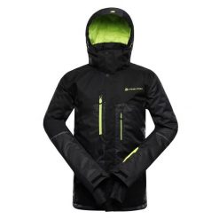 Kurtka męska narciarska snowboardowa 15.000 Alpine Pro Dear 2. Czarne kurtki sportowe męskie Alpine Pro, na zimę, m, bez wzorów, bez kaptura, narciarskie. W wyprzedaży za 1,039.00 zł.