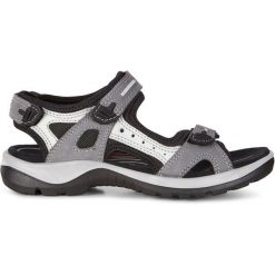 Buty do chodzenia damskie Ecco Offroad Titanium. Szare obuwie trekkingowe damskie ecco, z kauczuku, bez zapięcia. Za 628.00 zł.