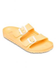 Sandały dla Mężczyzn EMBARK. Żółte sandały męskie Quiksilver, bez wzorów, z materiału, bez zapięcia. Za 139.90 zł.