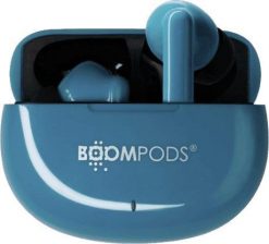 Głośnik Boompods Boompods Tide Skim TWS Blue. Niebieskie słuchawki bezprzewodowe Boompods. Za 138.09 zł.