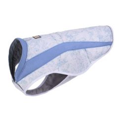 Płaszcz dla psa Ruffwear Swamp Cooler. Fioletowe płaszcze damskie RUFFWEAR, s, bez wzorów, z materiału, bez kołnierzyka, bez kaptura. Za 461.50 zł.