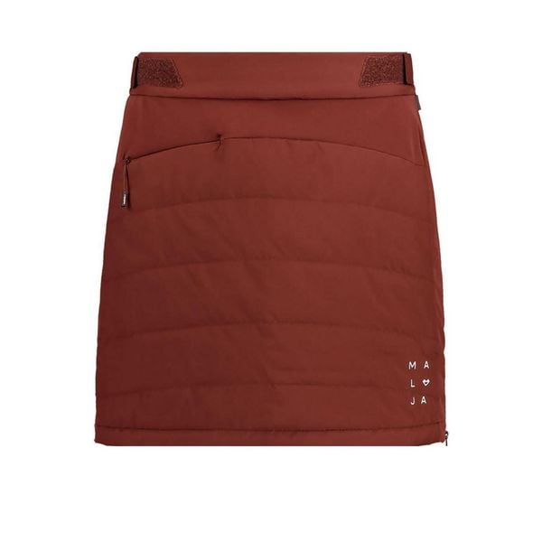 Spódnica narciarska damska Maloja Swing. Brązowe spódnice damskie Maloja, na zimę, s, bez wzorów. Za 279.99 zł.