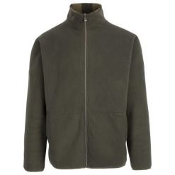 Trespass Tatsfield - Męska kurtka polarowa At400 Dark Vine. Zielone kurtki męskie Trespass, m, bez wzorów, z polaru, sportowe, bez kaptura. Za 379.99 zł.
