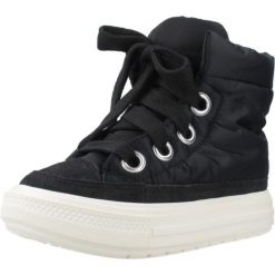 Buty CONVERSE CHUCK TAYLOR ALL STAR ELEMENTS BOOT HI Czarny. Czarne buty zimowe męskie Converse, bez wzorów, ze skóry, bez obcasa, bez zapięcia. Za 341.69 zł.