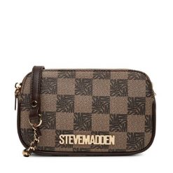 Torebka Steve Madden. Brązowe torebki do ręki damskie Steve Madden, bez wzorów, bez dodatków. Za 199.99 zł.