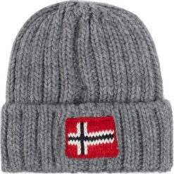 Czapka męska NAPAPIJRI - K Semiury 3 N0YKCN Med Grey Mel 160. Szare czapki męskie Napapijri, bez wzorów, z materiału. W wyprzedaży za 159.00 zł.