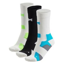 Skarpetki rowerowe - Uniseks - Multi White - 3 pary. Białe skarpetki damskie Xtreme, bez wzorów, z elastanu. Za 134.79 zł.