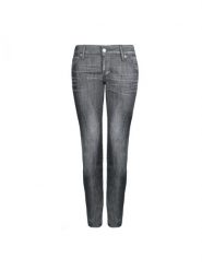 Dsquared2 Jeansy "Jennifer" | S75LB0058 | Kobieta | Czarny. Czarne jeansy damskie Dsquared2, z aplikacjami, z bawełny, eleganckie, z obniżonym stanem. W wyprzedaży za 1,099.00 zł.