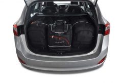 Torby Do Bagażnika Hyundai I30 Wagon 2012-2017 4Szt Kjust. Czarne torby podróżne damskie KJUST, bez wzorów, z kauczuku. Za 1,268.00 zł.