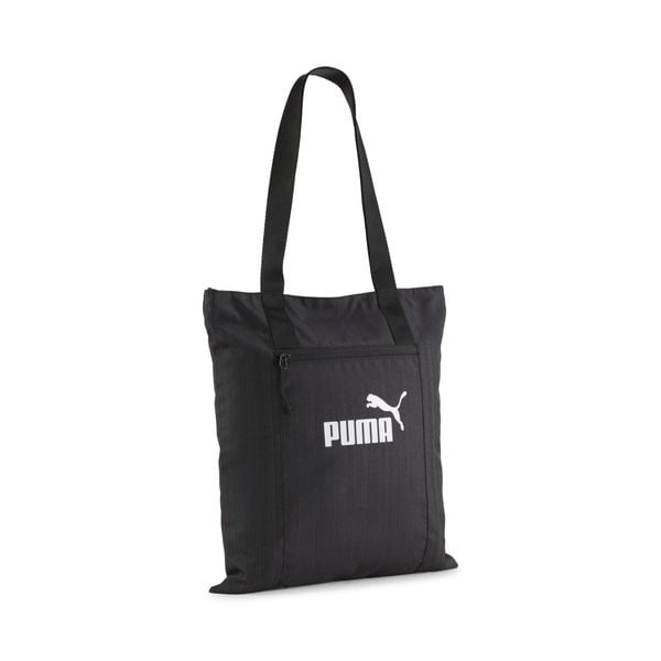 Torba typu tote Base PUMA. Czarne torby na ramię męskie Puma, z materiału, na ramię. Za 57.85 zł.
