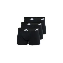 Bokserki Active Flex Cotton 3 pak. Fioletowe bokserki męskie Adidas, bez wzorów, z bawełny. Za 127.99 zł.