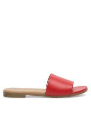 Lasocki Klapki ARENA RST-ARENA-41 Czerwony. Czerwone klapki damskie Lasocki, bez wzorów, ze skóry, bez obcasa, bez zapięcia. Za 99.99 zł.