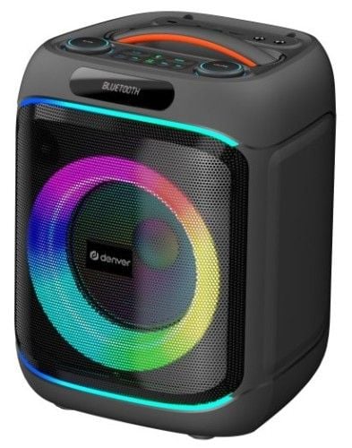 Denver BPS-170 Głośnik imprezowy Czarny 40 W. Czarne głośniki przenośne Denver. Za 288.99 zł.