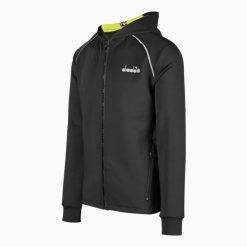 Bluza męska DIADORA HD FZ SWEAT BE ONE. Czarne bluzy męskie Diadora, m, bez wzorów, bez ramiączek, bez kaptura. Za 129.99 zł.