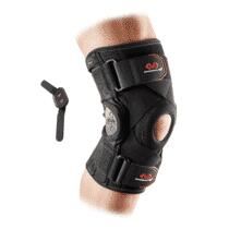 Stabilizator orteza kalana z pasami sportowy McDavid Hinged Knee Brace - 429x. Czarne bielizna sportowa damska MCDAVID, m, bez wzorów. Za 503.70 zł.