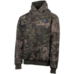 Bluza Męska Wędkarska Nash Zero Tolerance Wind Chill Hoody Camo. Brązowe bluzy męskie Nash, m, bez wzorów, sportowe, bez ramiączek, bez kaptura. Za 479.99 zł.