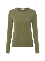 Marie Lund sweter z czystego kaszmiru Kobiety Kaszmir zielony, M. Zielone swetry nierozpinane damskie Marie Lund, m, bez wzorów, z kaszmiru, eleganckie, bez kołnierzyka, bez ramiączek. Za 399.95 zł.