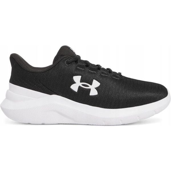 Buty sportowe dla kobiet UNDER ARMOUR UA PHADE RN 3. Czarne obuwie sportowe damskie Under Armour, bez wzorów, bez zapięcia, do biegania. Za 169.99 zł.