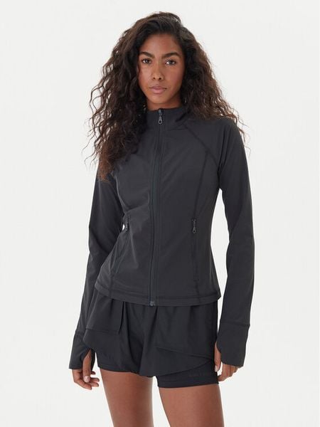 Girlfriend Collective Bluza techniczna Estrella 2030 Czarny Slim Fit. Czarne bluzy damskie GIRLFRIEND COLLECTIVE, s, bez wzorów, z syntetyku, sportowe, bez ramiączek, bez kaptura. Za 369.99 zł.