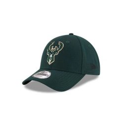Czapka z daszkiem New Era 9FORTY NBA Milwaukee Bucks Zielona 11405602. Zielone czapki damskie New Era, bez wzorów. Za 125.35 zł.
