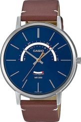 Zegarek Casio ZEGAREK MĘSKI CASIO MTP-B105L-2AV (zd181d) + BOX. Zegarki męskie Casio, bez wzorów. Za 452.09 zł.