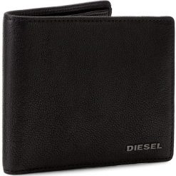 Duży Portfel Męski DIESEL - Hiresh X03926 PR271 T8013. Czarne portfele męskie Diesel, bez wzorów, ze skóry. Za 349.00 zł.