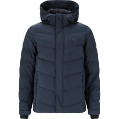 Kurtka narciarska Whistler Cheno. Niebieskie kurtki sportowe męskie Whistler, na zimę, m, bez wzorów, bez kaptura, narciarskie. W wyprzedaży za 434.99 zł.