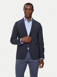 Michael Kors Marynarka MK0SB01003 Granatowy Slim Fit. Niebieskie garnitury męskie Michael Kors, m, bez wzorów, z syntetyku, biznesowe, bez kołnierzyka, bez ramiączek. Za 989.99 zł.