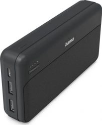 Hama Power Pack Pocket 20 20000 mAh 2X USB-A antracyt. Powerbanki . Za 89.90 zł.