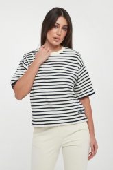 T-shirt damski w paski Tricia JOOP!. T-shirty damskie JOOP!, m, bez wzorów, bez kołnierzyka, bez ramiączek. Za 579.00 zł.