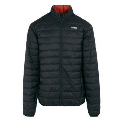 Kurtka puchowa Regatta Hillpack II. Czarne kurtki męskie Regatta, m, bez wzorów, z poliamidu, sportowe, bez kaptura. Za 159.99 zł.