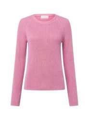 Fynch-Hatton Sweter damski z dzianiny Kobiety Bawełna wyrazisty róż jednolity, XL. Czerwone swetry nierozpinane damskie Fynch-Hatton, na zimę, xl, bez wzorów, z bawełny, bez kołnierzyka, bez ramiączek. Za 399.95 zł.