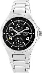 Zegarek Casio Zegarek Męski CASIO EDIFICE EF-316D-1AVEG 10 BAR. Zegarki męskie Casio, bez wzorów. Za 404.00 zł.