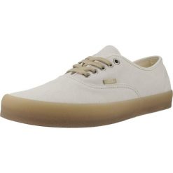 Buty VANS AUTHENTIC Biały. Białe buty zimowe męskie Vans, bez wzorów, ze skóry, bez obcasa, bez zapięcia. Za 390.99 zł.