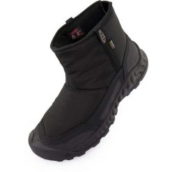Keen Nxis męskie, buty zimowe śródwysokie, czarne, EU 40.5. Czarne buty zimowe męskie Keen, na zimę, bez wzorów, bez obcasa, bez zapięcia. Za 469.99 zł.
